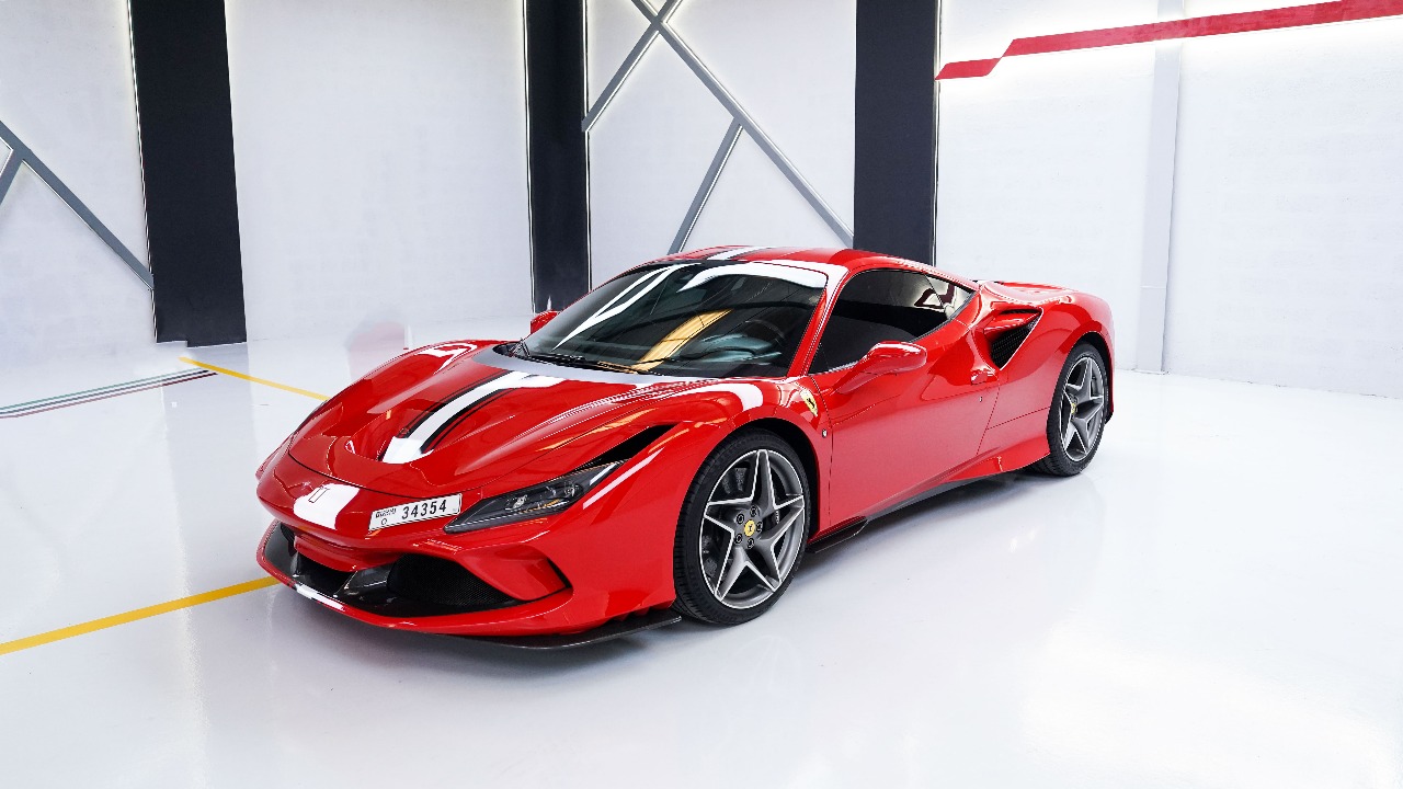 Ferrari F8 in Dubai