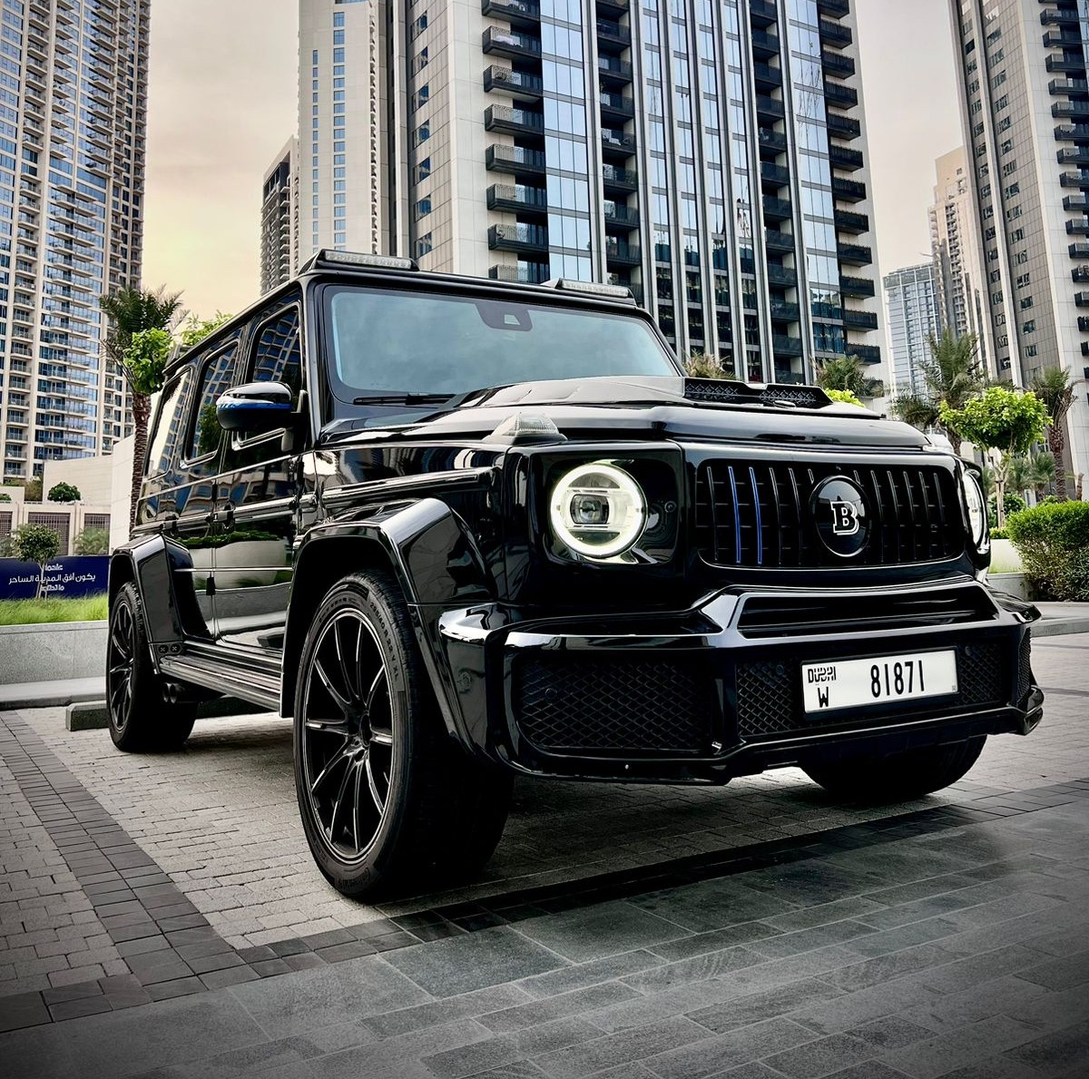 Mercedes Brabus in Dubai