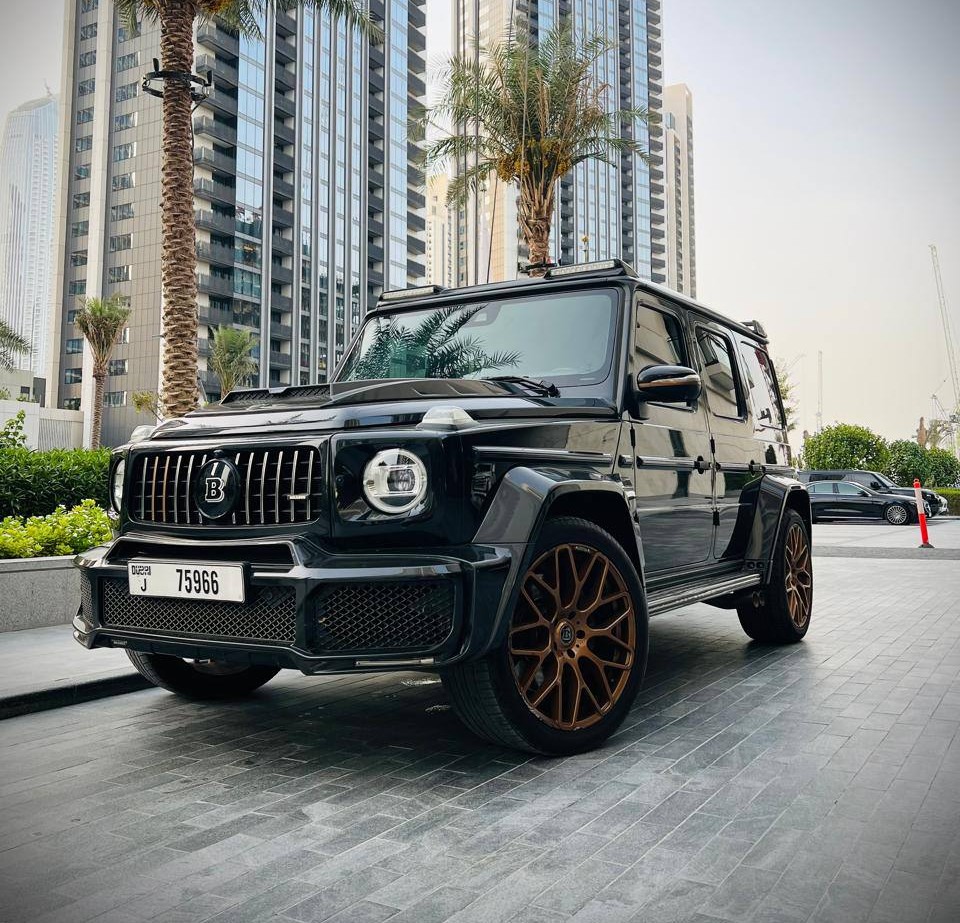 Mercedes G63-AMG in Dubai