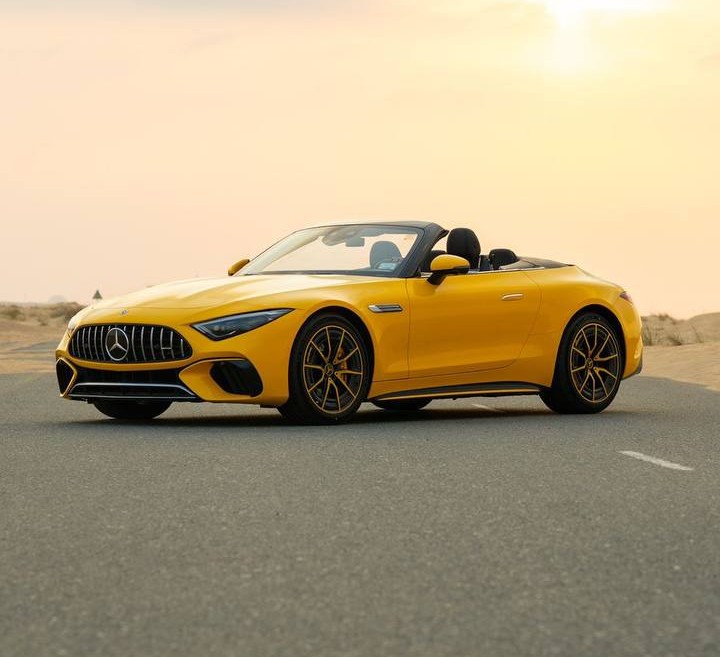Mercedes AMG SL63 in Dubai